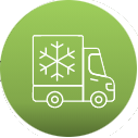 Cold chain logistics [icon]